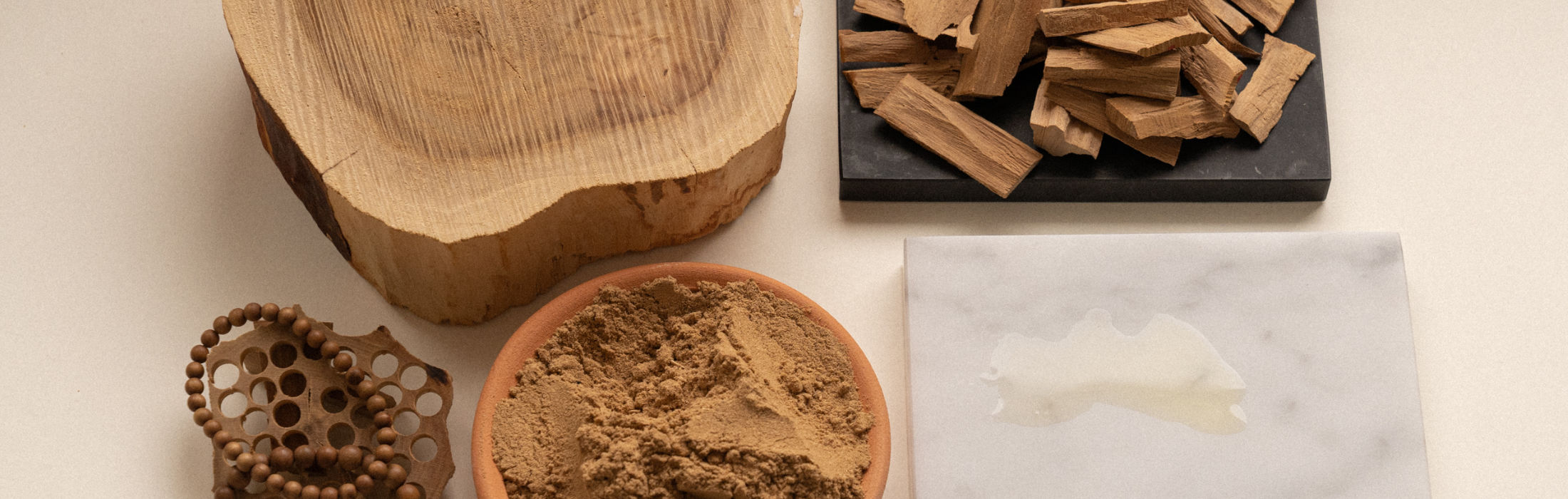 The benefits of Sandalwood products banner